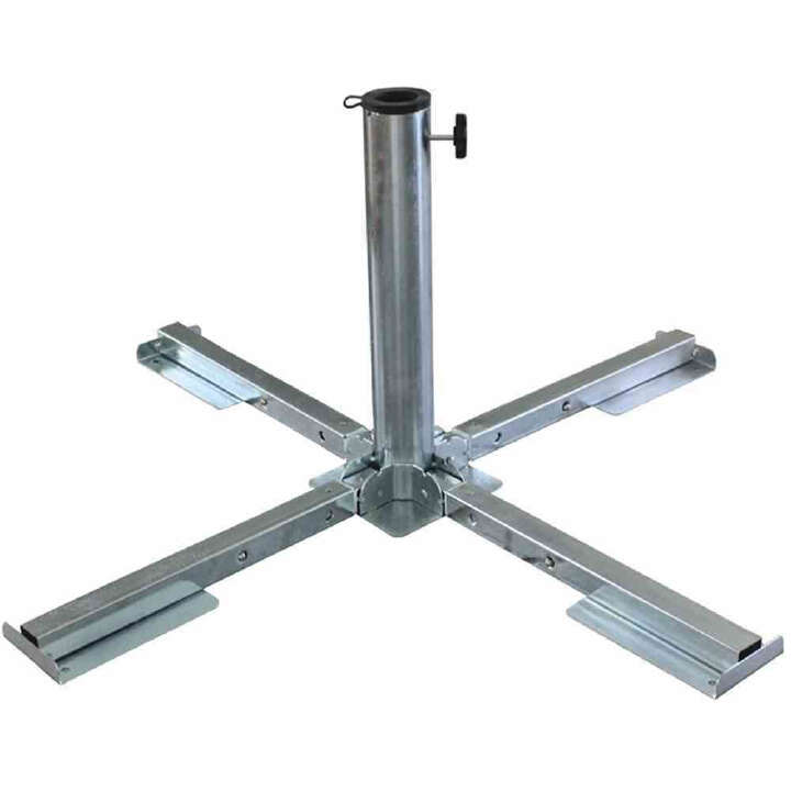 SIENA GARDEN Schirmständer klappbar, silber